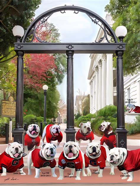 Uga mascot history